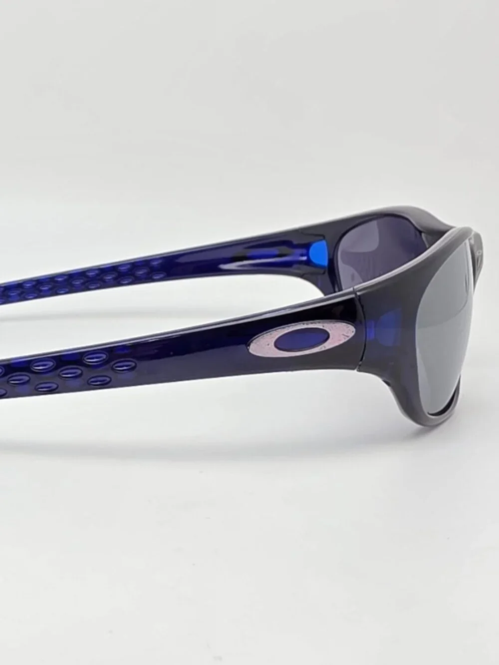 Oakley 03-123 Fives Gen 1.0 Dark Crystal Blue Frame Black Iridium Sunglasses
